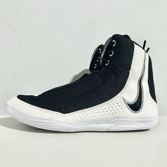 Nike Inflict 4 “Black White” Men’s Size 9 Lightweight Wrestling Shoes main image 6